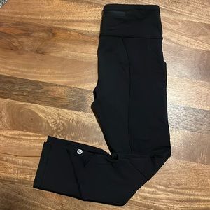 Lululemon 3/4 leggings black